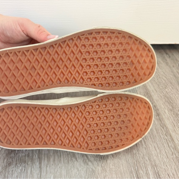 Vans Off-White Floral Slip-On Sneakers - Picture 3 of 5